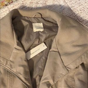 Brand new suede moto jacket